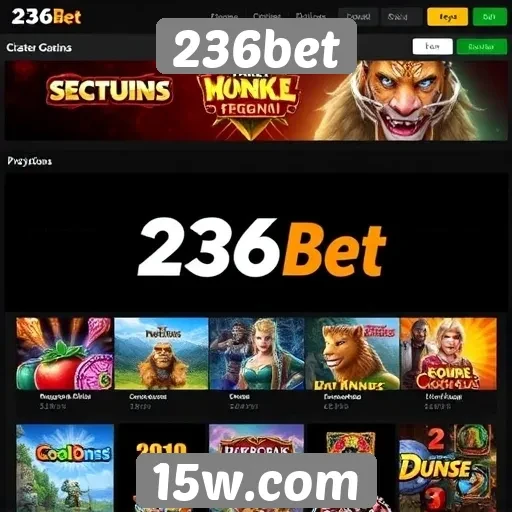 Exploração da biblioteca de jogos da 236bet